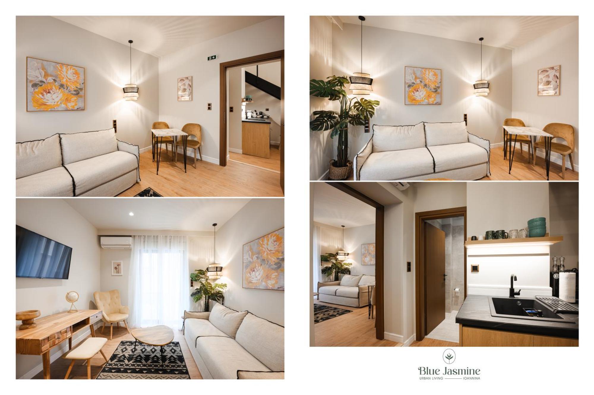 شقة Blue Jasmine Urban Living يانينة المظهر الخارجي الصورة